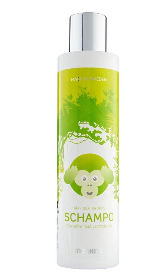 Monkids Natural Shampoo & Soap dušo muilas ir šampūnas 200 ml
