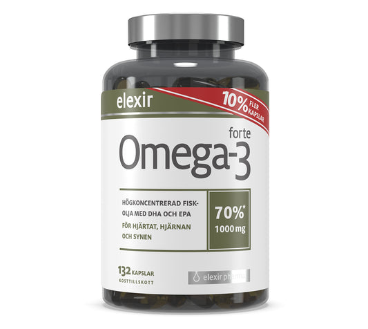Elexir Omega-3 forte 132 kapsules