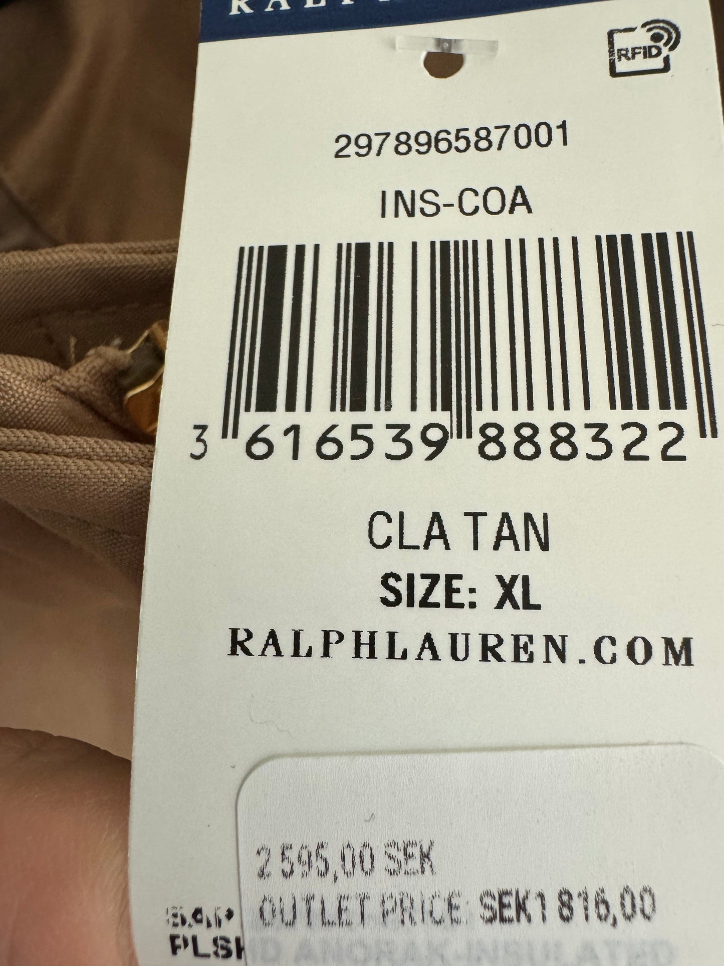 Ralph lauren moteriška striukė XL dydis